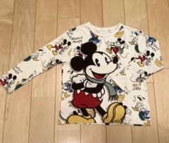 ZARA Mickey & Donald long-sleeved t-shirt, size 4-5 (110cm)