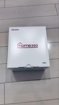【新品未使用】docomo home 5G HR02 モバイルルーターのサムネイル