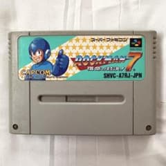 ロックマン7 宿命の対決！ スーパーファミコン ソフト カセット ジャンクのサムネイル