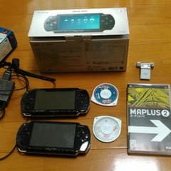 PSP1000k  2台ポータブルナビ他のサムネイル