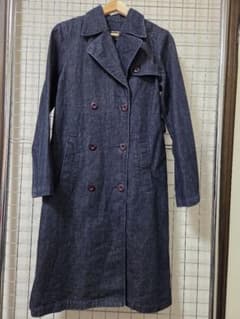 【USA製90s】RalphLauren ラルフローレン デニム トレンチコートのサムネイル