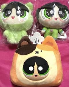 [3 점 세트] 파워 퍼프 걸스 우루 우루 매력 버터 컵 과자 공방
