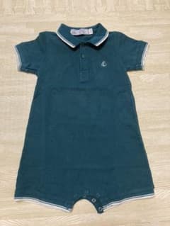 【美品】ロンパース（半袖）プチバトー　PETIT BATEAU 80cm 18mのサムネイル