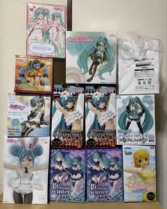 初音ミク フィギュア 12体 +マルチクロス アクスタ セット 未開封