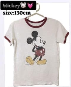 Disney 미키 마우스 T 셔츠 130cm