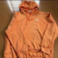 Nike オレンジ フード付きパーカーのサムネイル