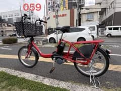 059中古 Panasonic電動アシスト自転車　8Ah 大阪 059中古 Panasonic電動アシスト自転車 8Ah 大阪 - メルカリ