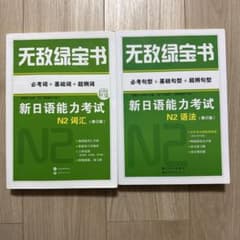 新日語能力考試 N2 詞彙・語法 2冊セットのサムネイル