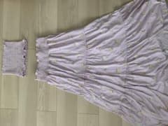 マタニティドレス　マタニティフォト　ティアードスカート　マタニティのサムネイル