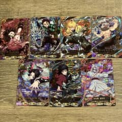 鬼滅の刃 日輪バトルスラッシュ 7種　URコンプリートセット 鬼滅の刃 日輪バトルスラッシュ UR コンプリート 7枚 コンプ - メルカリ