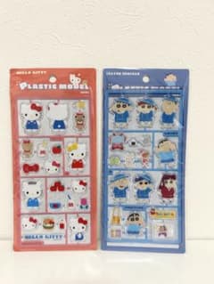 プラモデルシール サンリオ クレヨンしんちゃん 【2種セット】※組み合わせ自由のサムネイル