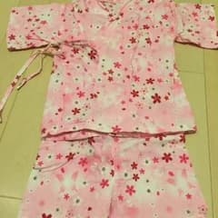子供用 甚平 女の子95センチのサムネイル