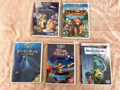 純正ケース付/名作5本】ディズニー ピクサー DVDセットモンスターズ