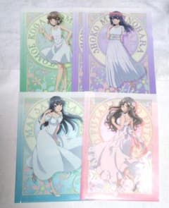 新品未使用】青春ブタ野郎 クリアファイル5枚セット - メルカリ