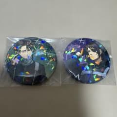 Attack Titan eeoStore Levi & Hange Cyberpunk ver. Can Badge