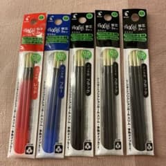 【即購入大歓迎！】PILOT フリクション替芯　黒赤青　0.5mm ５袋セットのサムネイル