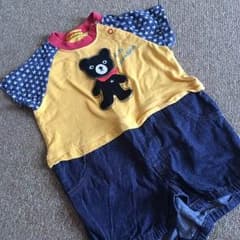 mimi様専用！ミキハウス 80 ロンパースのサムネイル