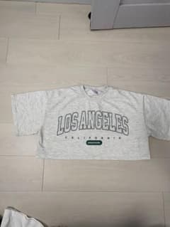 ANAPGIRL ロサンゼルス Tシャツ 155cmグレーのサムネイル