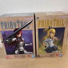 一番くじFAIRY TAIL 20th B賞ルーシィ ラストワン賞エルザ　下位賞のサムネイル