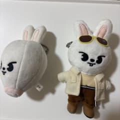 Stray Kids リノ ぬいぐるみ マスコット 2点セットのサムネイル