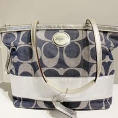 【COACH】コーチ デニム ショルダーバッグのサムネイル