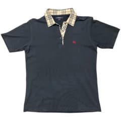【美品】BURBERRY LONDON ポロシャツ ネイビー Mサイズ 赤ロゴ 美品】BURBERRY LONDON ポロシャツ ネイビー Mサイズ 赤ロゴ - メルカリ