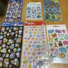 コナンと動物シール6枚セットのサムネイル