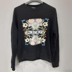 早い者勝ち‼️BURBERRY ブラック スウェット XS 早い者勝ち‼️BURBERRY ブラック スウェット XS 早い者勝ち
