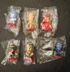 未開封】アニメヒーローズ タイガーマスク 悪役フィギュア 6体セット