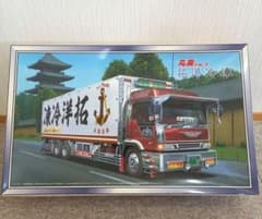 丸美　拓洋冷凍　プラモデル　美品 アオシマ1/32 デコトラプラモデル 拓洋冷凍 未組立品 - メルカリ