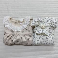 しまむら 小花柄トップス 2枚セットのサムネイル