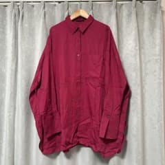 JEANASIS 長袖シャツ ピンク オーバーサイズのサムネイル