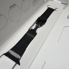 [未使用品]Apple Watch Band/ストレートリンクブレスレット/純正のサムネイル