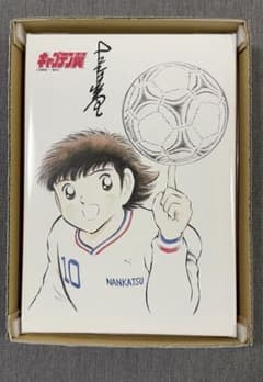キャプテン翼 キャンバスパネル 直筆サイン入り - メルカリ