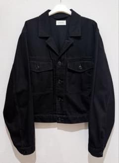 25SS LEMAIRE TRUCKER JACKET 黒 46 - メルカリ