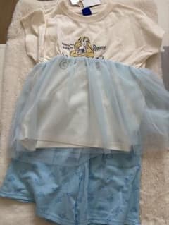 신품 태그 첨부 Disney 프린세스 라푼젤 상하 세트 130cm