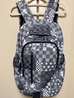 NIKE 総柄 バックパック リュック グレー系のサムネイル