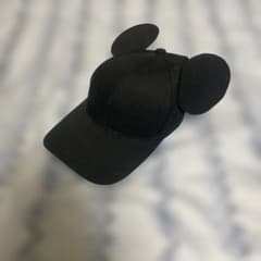 ミッキー耳付き黒キャップのサムネイル