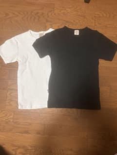 AVIREX U.S.A. 黒白 半袖Tシャツ 2枚セット Sサイズのサムネイル
