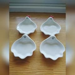 かわいいオバケの豆皿4枚セットのサムネイル