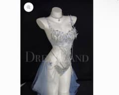 DREAM LAND キラキラ衣装セット 水色のサムネイル