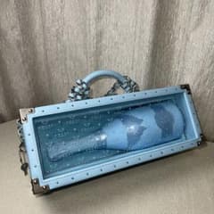 エンジェル♡シャンパン ドゥミセック水色 ブルー 空き箱&空き瓶8