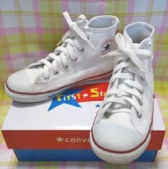 コンバース  ALL STAR 22㎝ ハイカット サイドジップのサムネイル