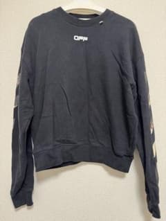 OFF-WHITE MAIN LABEL ブラック スウェットのサムネイル