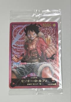 モンキー・D・ルフィ レカフィグ ONE PIECEカードゲーム 金文字 - メルカリ