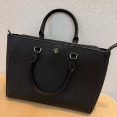 緊急値下げ！Tory Burch トリバーチ　ブラック トートバッグのサムネイル