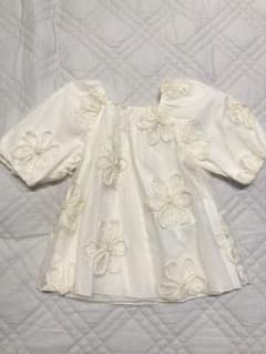 ZARAベビー　ワンピース　チュール　花柄　ドレスのサムネイル