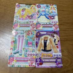 アイカツ カード 4枚セット まとめ売りのサムネイル