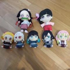 鬼滅の刃 ぬいぐるみ マスコット 7体セットのサムネイル