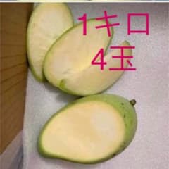 ベトナムの産グリーンマンゴー　1キロ(4玉)のサムネイル